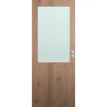 Innerdør Scanflex Bris 90 Eik Rustic Klarglass