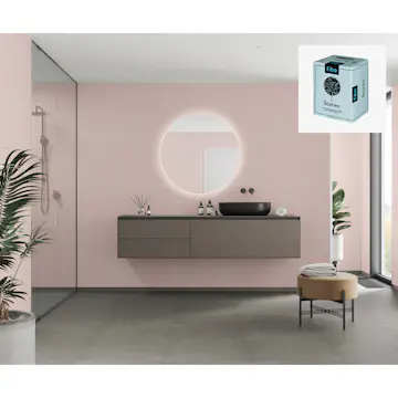 Baderomspanel Fibo 5218-M6060 Dusky Pink med Monteringsskruer