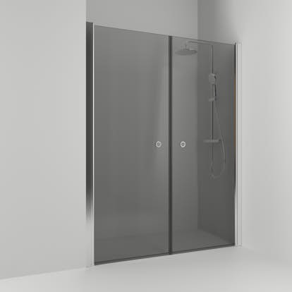 Duschdörr Svedbergs Skoga Rak Dubbel Nisch