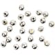Endeperler Creativ Company Forsølvet Hullstr 1 mm 20 stk/1 Pk