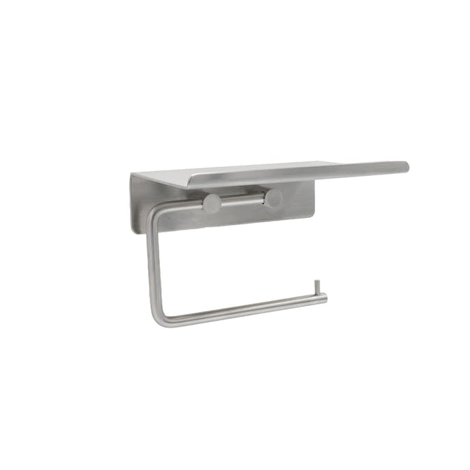 Toalettpapirholder Beslag Design Base med Hylle