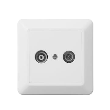 Antennekontakt Elko 1DB RS Renhvit