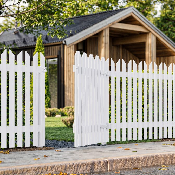 Port Palmako Kamilla 90X100 CM Hvitmalt