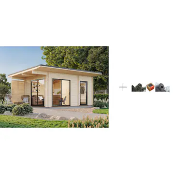 Gjestehytte Palmako Cecilia 14,2 M2 med Papp, Spiker og SBS Takbelegg