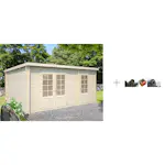 Gjestehytte Palmako Ella 13,5 m2 med Papp, Spiker og SBS Takbelegg