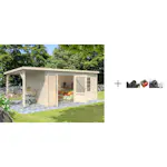 Gjestehytte Palmako Ella 17,8 m2 med Papp, Spiker og SBS Takbelegg