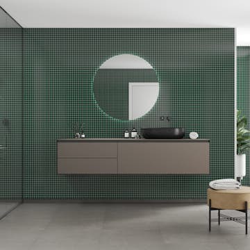 Baderomspanel Fibo 5231-M0303 Bottle Green