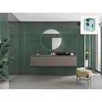 Baderomspanel Fibo 5231-M0303 Bottle Green med Monteringsskruer