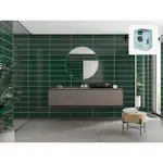 Baderomspanel Fibo 5231-M6015 Bottle Green med Monteringsskruer