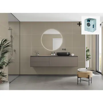 Baderomspanel Fibo 6233-M6060 Beige med Monteringsskruer