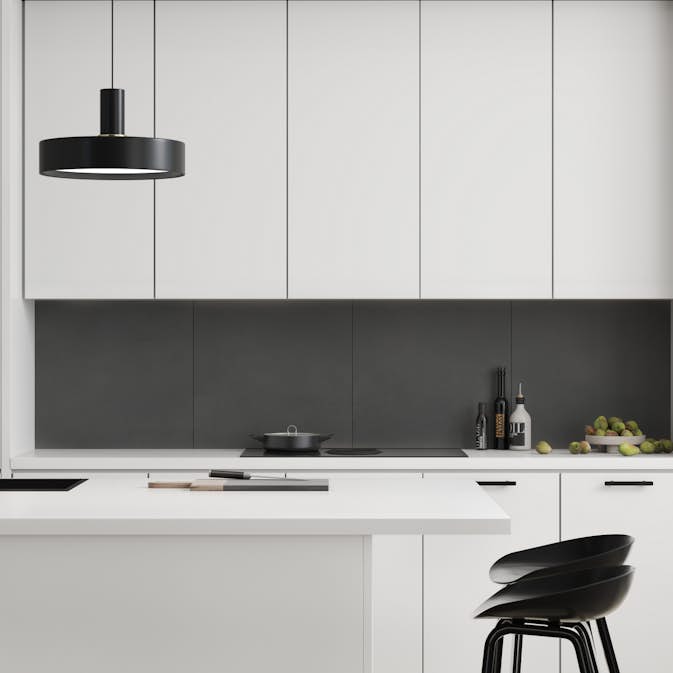 Kitchen Board 2127-KM10 Dark Ash