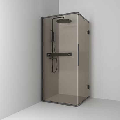 Duschhörn Svedbergs Langfoss 200 med Hylla