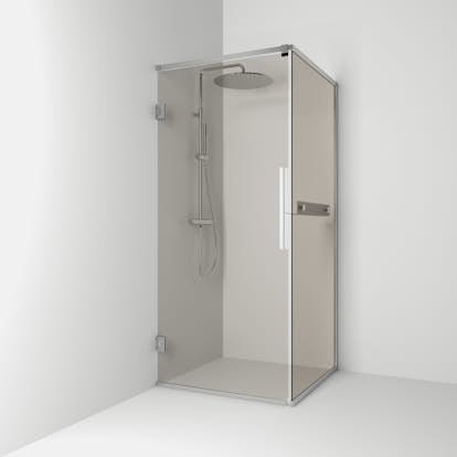 Duschhörn Svedbergs Langfoss 200 med Hylla