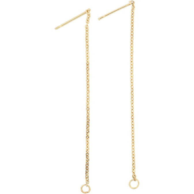 Øreheng Creativ Company med Kjede 70 mm 1 par/1 Pk