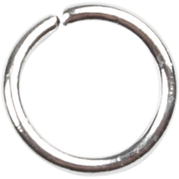 O-Ring Creativ Company Forsølvet str 5,4 mm Tykkelse 0,7 mm 500 Stk/1 Pk