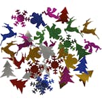 Paljetter Creativ Company Metallicfarger Str 15 mm 1 Pk