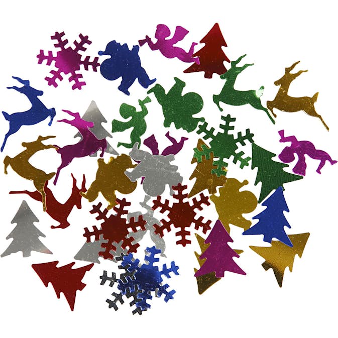 Paljetter Creativ Company Metallicfarger Str 15 mm 1 Pk