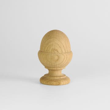 Endeknott Herrljunga Ledstångsfabrik Dreiet K19 Ask