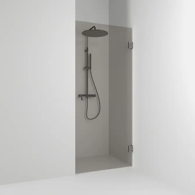 Duschdörr Svedbergs 180° Rak Enkel