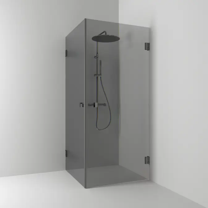 Duschhörn Svedbergs 180° Rak