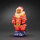 Dekorasjonsfigur Gnosjö Konstsmide Nisse akryl 55cm 104 LED