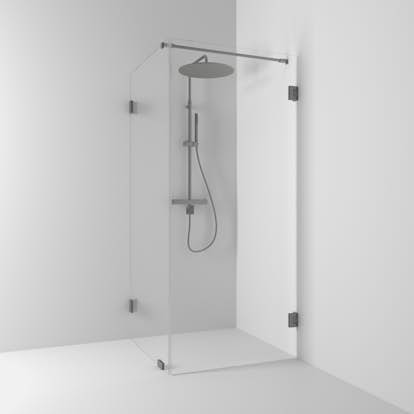 Duschhörn Svedbergs 180° Rak/Fast