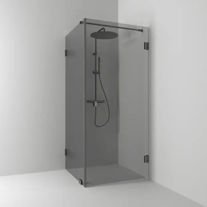 Duschhörn Svedbergs 180° Rak/Fast