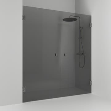 Dusjdør Svedbergs 180° Dobbel