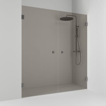 Duschdörr Svedbergs 180° Rak Dubbel