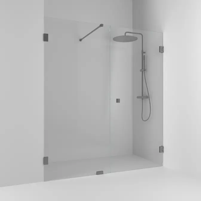 Duschdörr Svedbergs 180° Rak Kombi