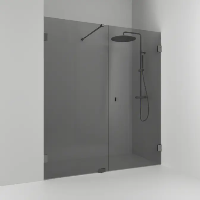 Duschdörr Svedbergs 180° Rak Kombi