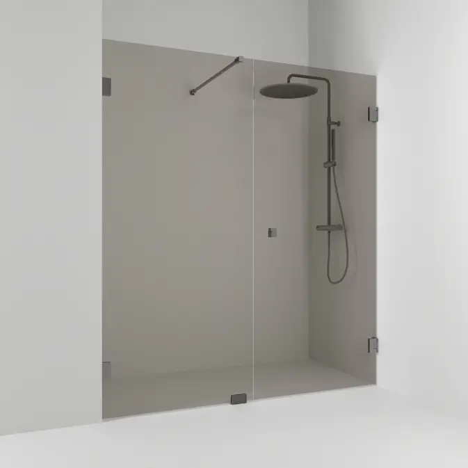 Duschdörr Svedbergs 180° Rak Kombi