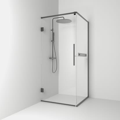 Duschhörn Svedbergs Langfoss 200 med Hylla