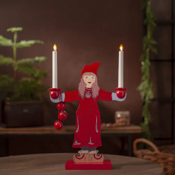 Lysestake Star Trading Sundborn Jente 2 Lys