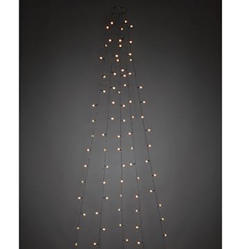 Juletrelys Gnosjö Konstsmide Cherry LED Amber