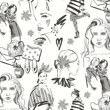 Tapet Fiona Fashion 641229