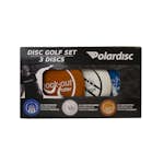 Frisbeegolf Polardisc 3-Disc Sett