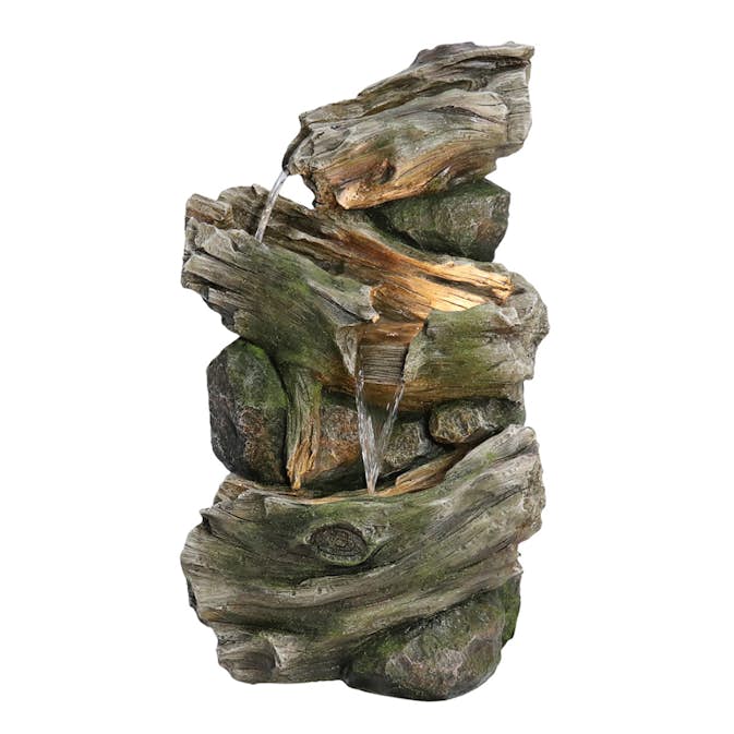 Fontene Lykke Radiance med LED-belysning