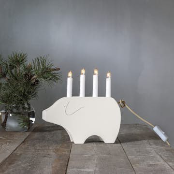 Adventstake Star Trading Grå