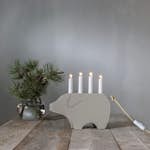 Adventstake Star Trading Grå