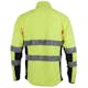 Microfleecejakke BS Bergset HiVis Kl 2