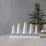 Adventstake Star Trading Skog 5 Lys