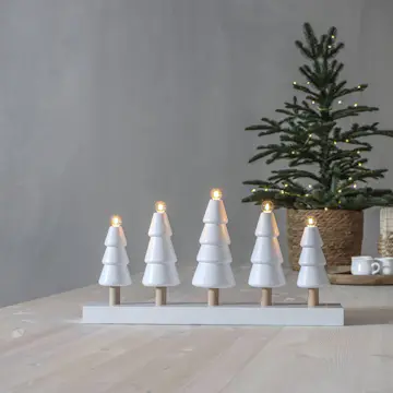 Adventstake Star Trading Skog 5 Lys