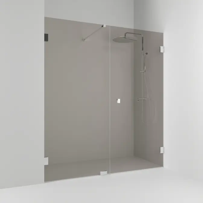 Duschdörr Svedbergs 180° Rak Kombi