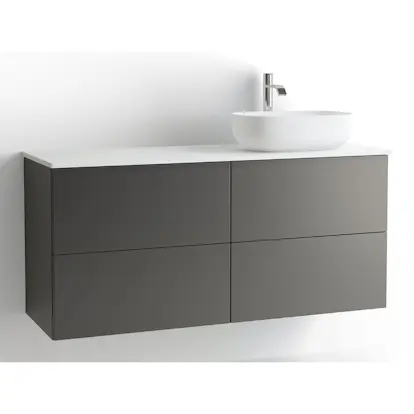 Tvättställsskåp Vedum Mezzo 1200 med 4 Lådor