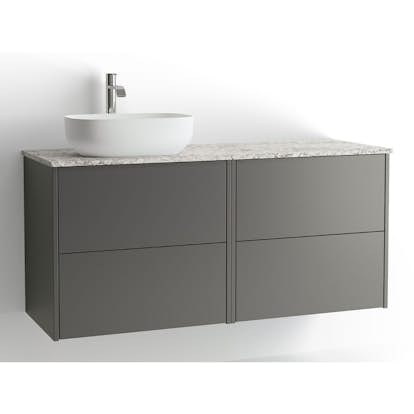 Tvättställsskåp Vedum Mezzo Frame 1200 med 4 Lådor