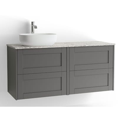 Tvättställsskåp Vedum Mezzo Frame 1200 med 4 Lådor