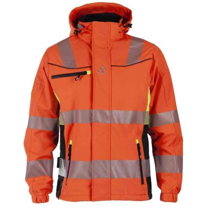 Softshelljakke BS Gjøvik HiVis Kl 3