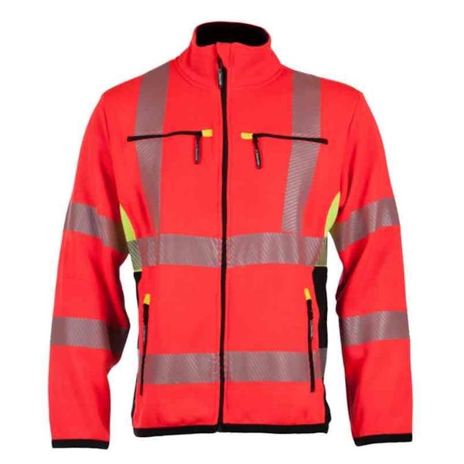 Fleecejakke BS Gjøvik HiVis Kl 3