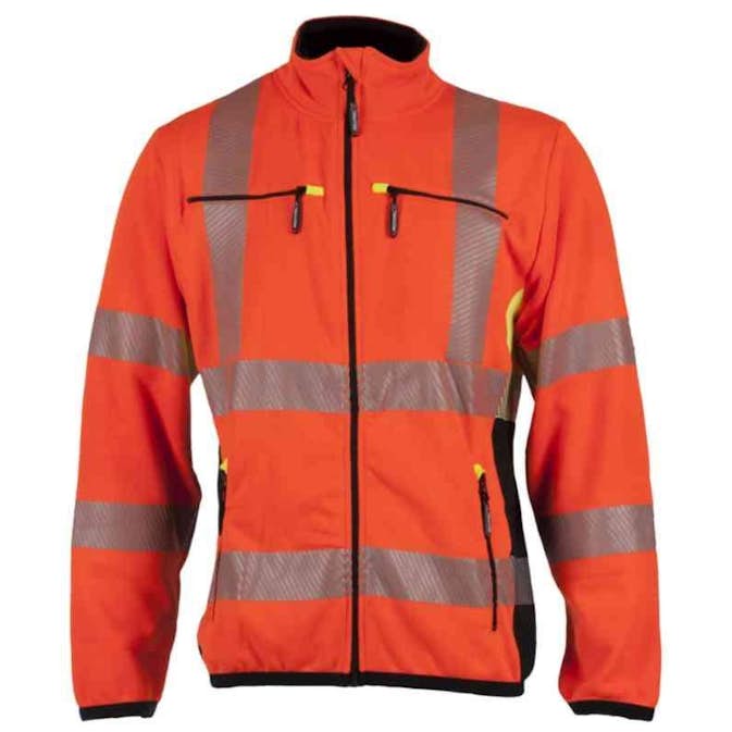 Fleecejakke BS Gjøvik HiVis Kl 3